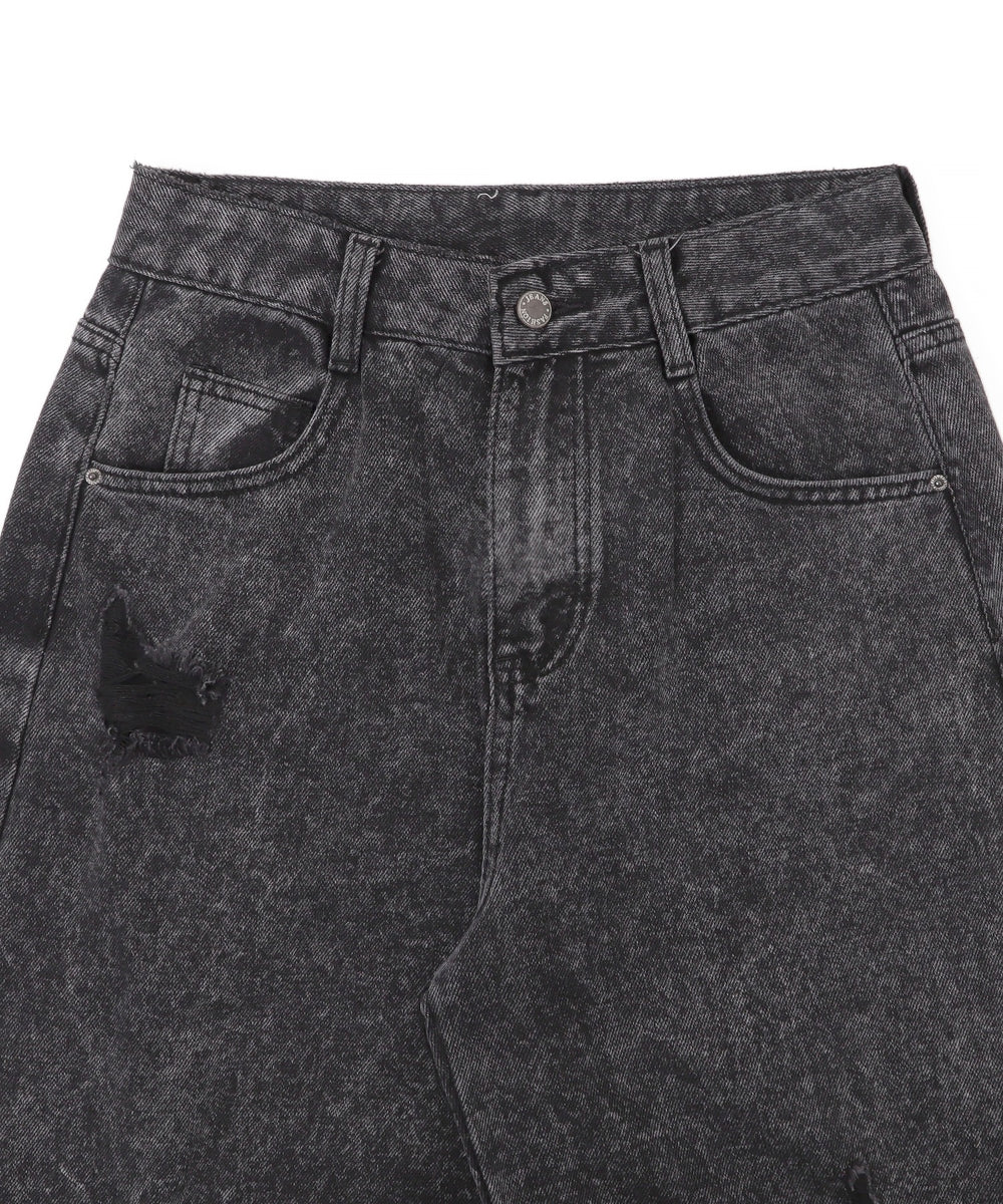 デストロイダメージワイドデニム