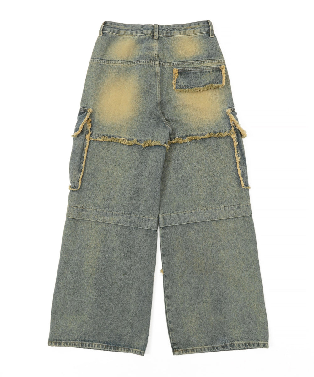 フリンジブラストカーゴデニム