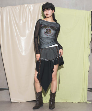 ホワイト モデル:168cm F着用