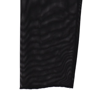 バイカラーシアーデザイントップス