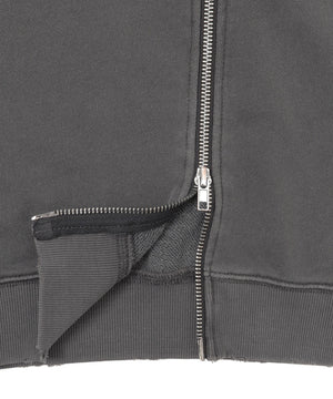 グラフィックダメージWジップパーカー