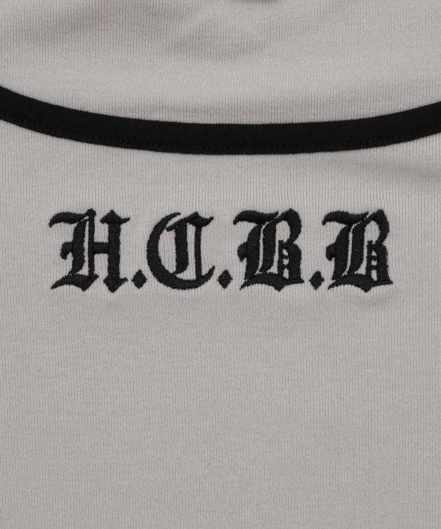 袖レースグラフィックトップ