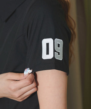 ナンバリングZIPシャツ