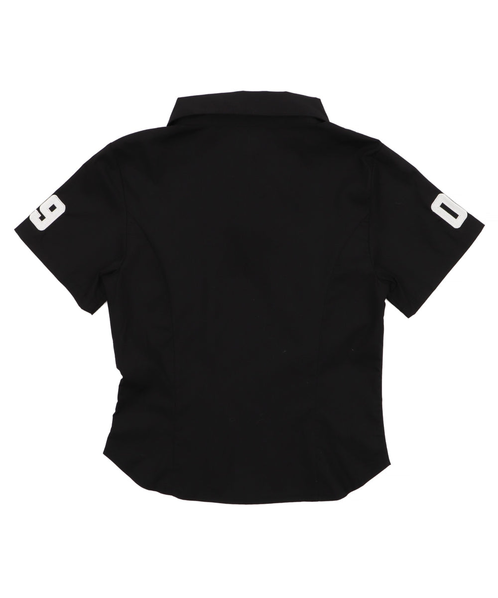 ナンバリングZIPシャツ