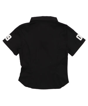 ナンバリングZIPシャツ