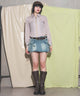 ベージュ　モデル:168cm F着用