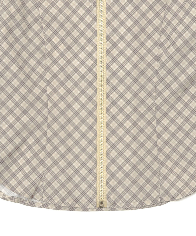 バタフライチェックシャツ