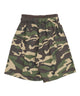 ダブルウエストカモフラハーフパンツ