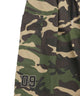 ダブルウエストカモフラハーフパンツ