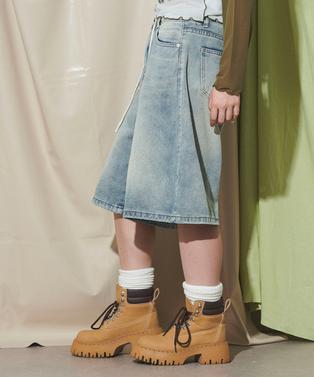 ホワイト モデル：155cm F着用