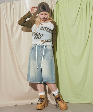 ホワイト モデル：155cm F着用