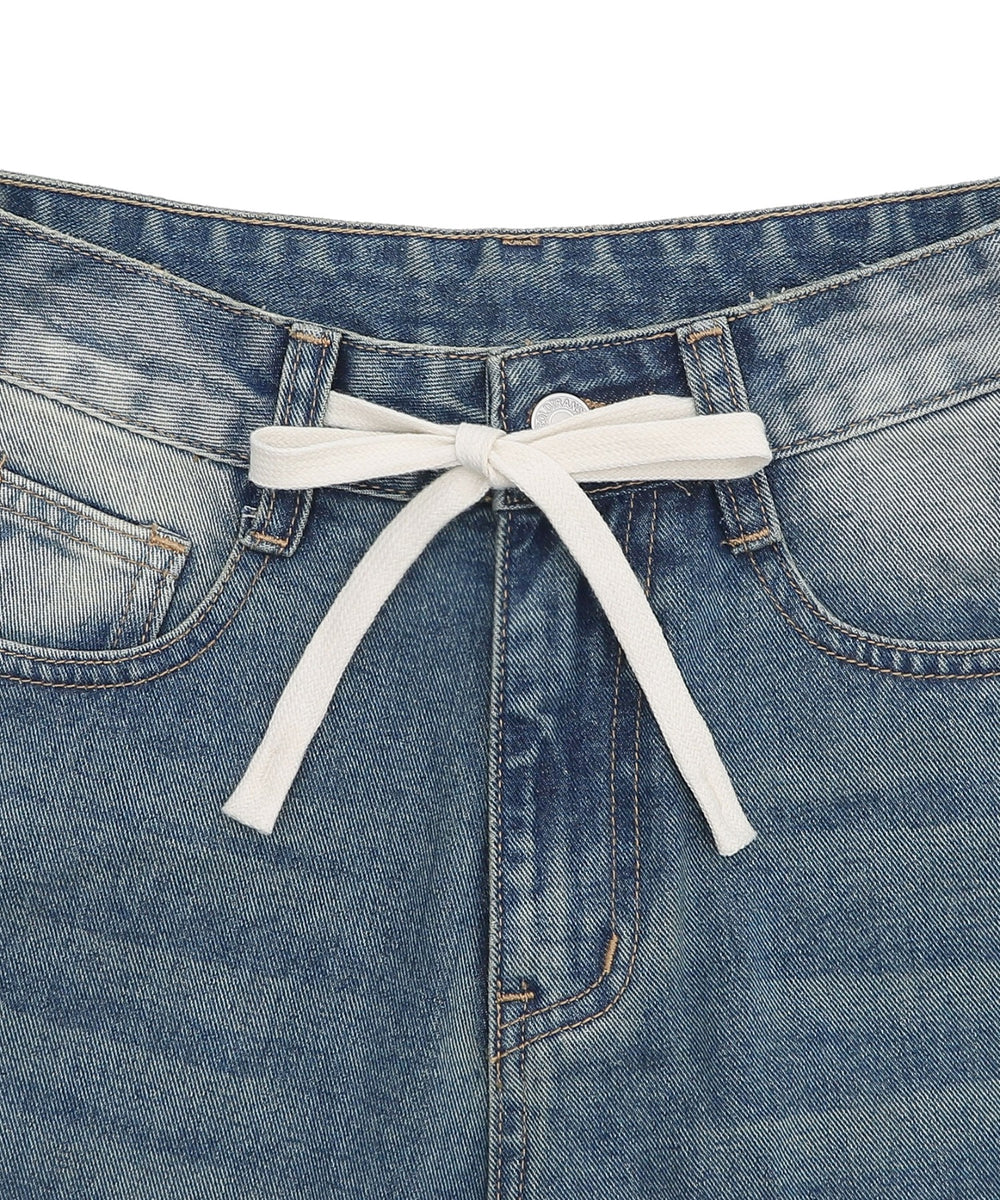 ブラストデニムハーフパンツ