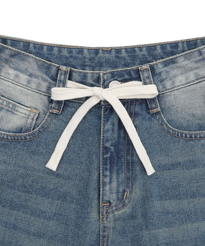 ブラストデニムハーフパンツ
