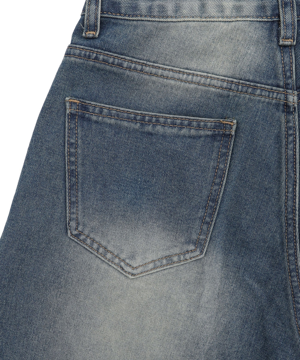 ブラストデニムハーフパンツ