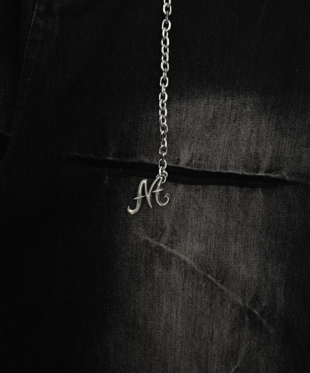 ドロストチェーンブラストワイドデニム