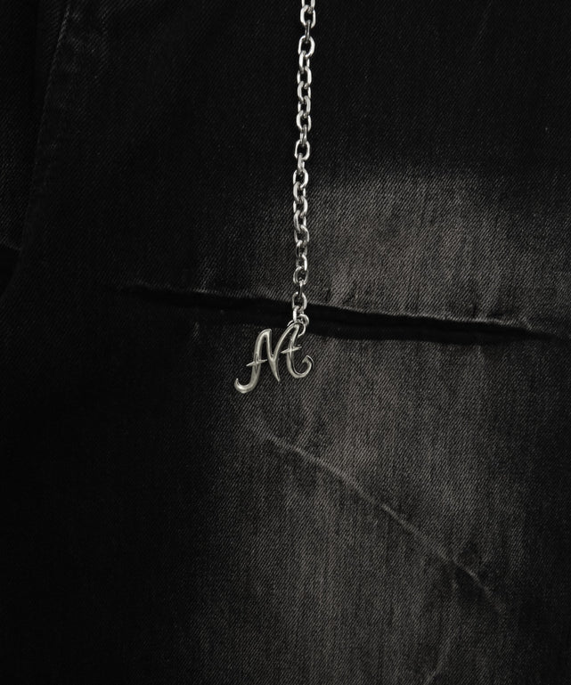 ドロストチェーンブラストワイドデニム