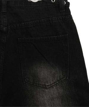 ドロストチェーンブラストワイドデニム