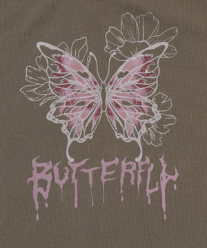 レイヤードドッキンググラフィックT