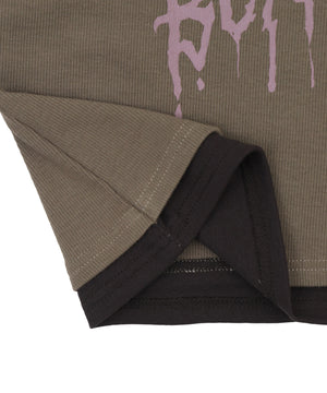 レイヤードドッキンググラフィックT