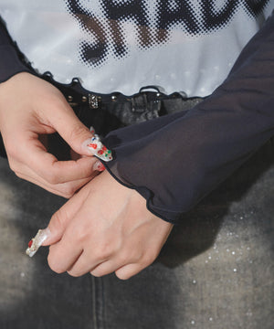 ランダムロゴメロウシアートップス