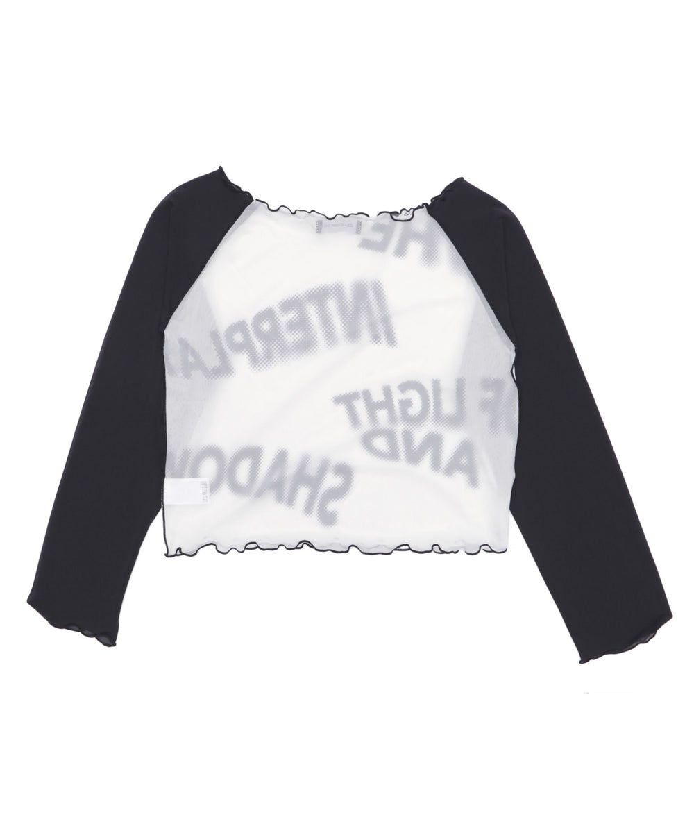 ランダムロゴメロウシアートップス