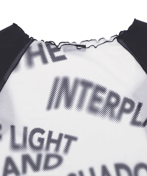 ランダムロゴメロウシアートップス