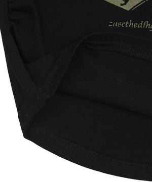 フロントレースアップピチT