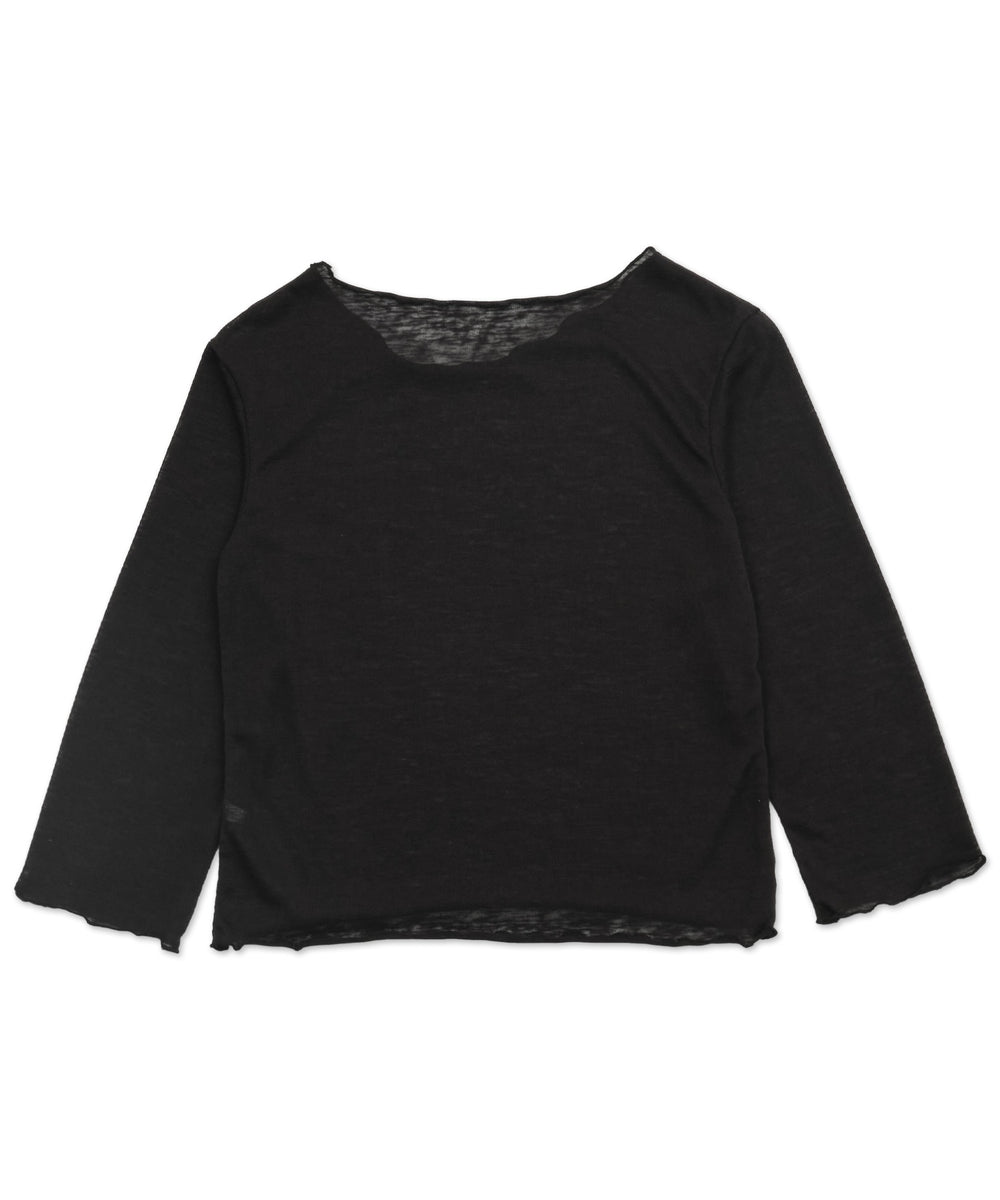 ペイントロゴスリーブトップ