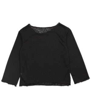 ペイントロゴスリーブトップ