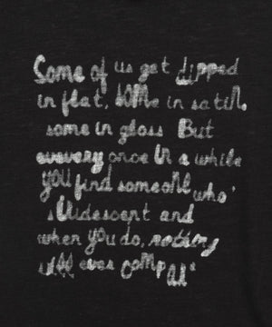 ペイントロゴスリーブトップ