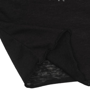 ペイントロゴスリーブトップ