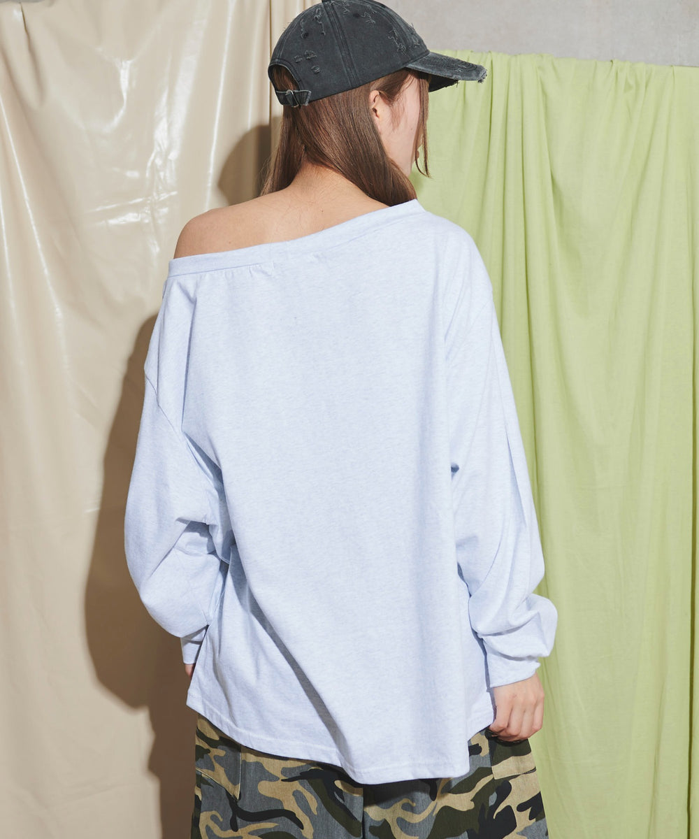 杢グレー モデル：160cm F着用