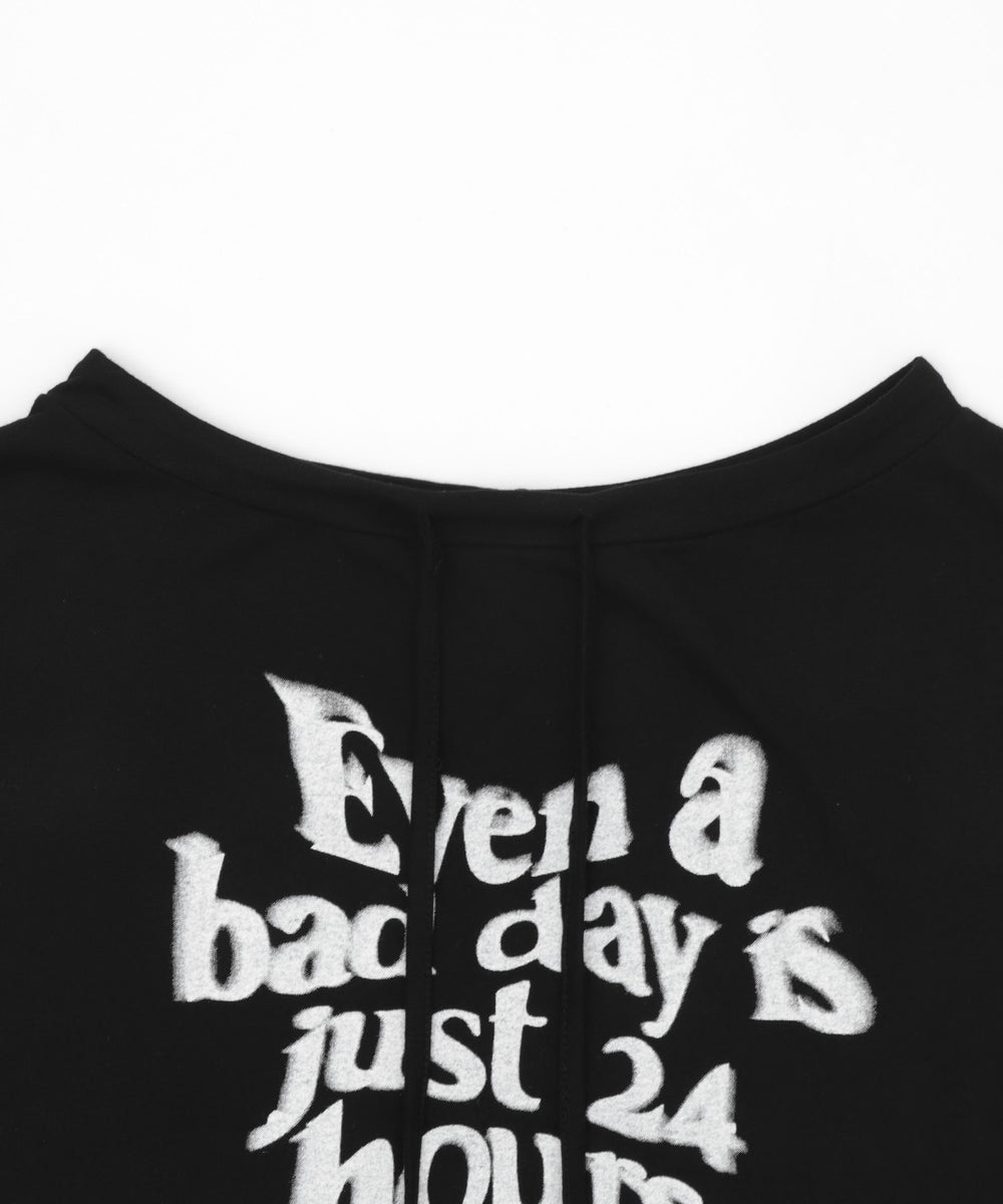 ドローストリングロゴオフショル