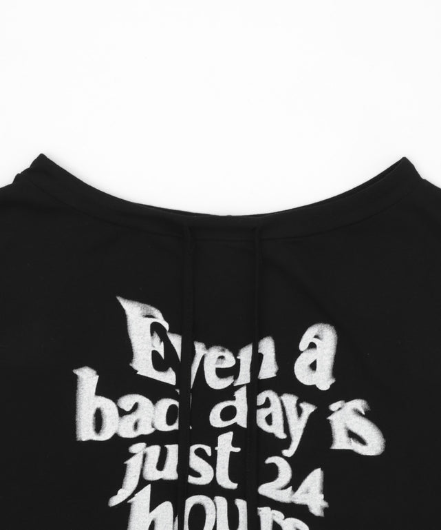 ドローストリングロゴオフショル