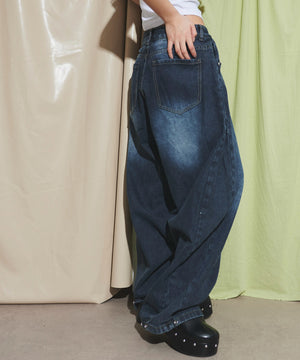 デニム濃 モデル：160cm M着用