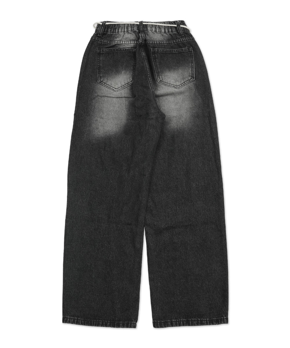 ウォッシュストリングデニム