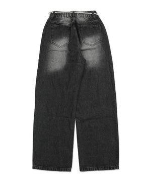 ウォッシュストリングデニム