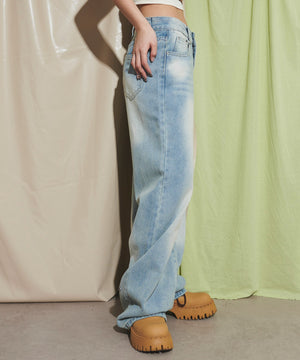 デニム淡 モデル：160cm M着用