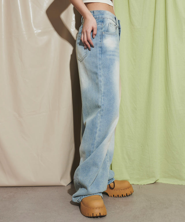 デニム淡 モデル：160cm M着用