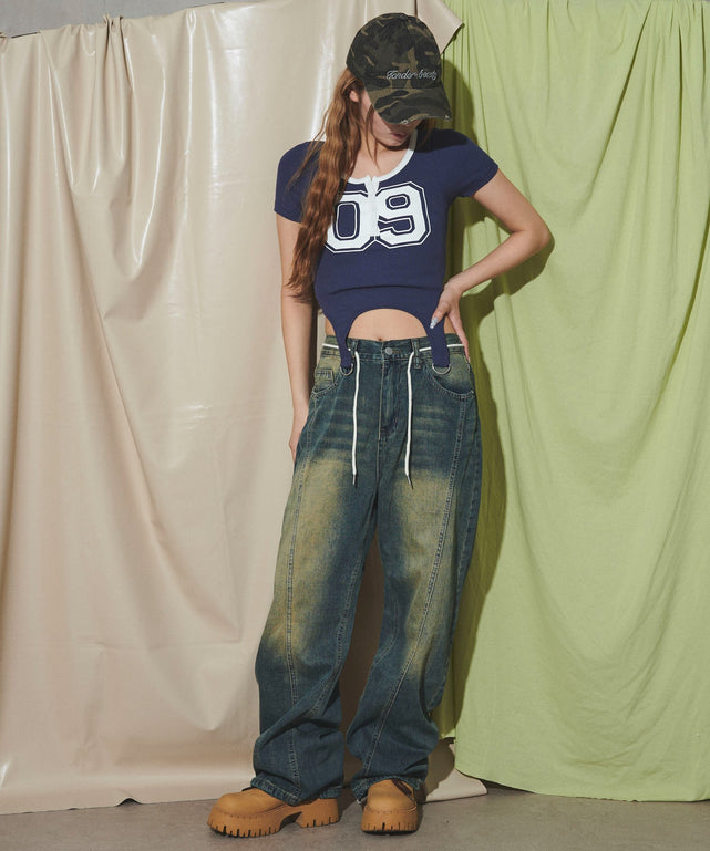 ネイビー モデル：160cm F着用