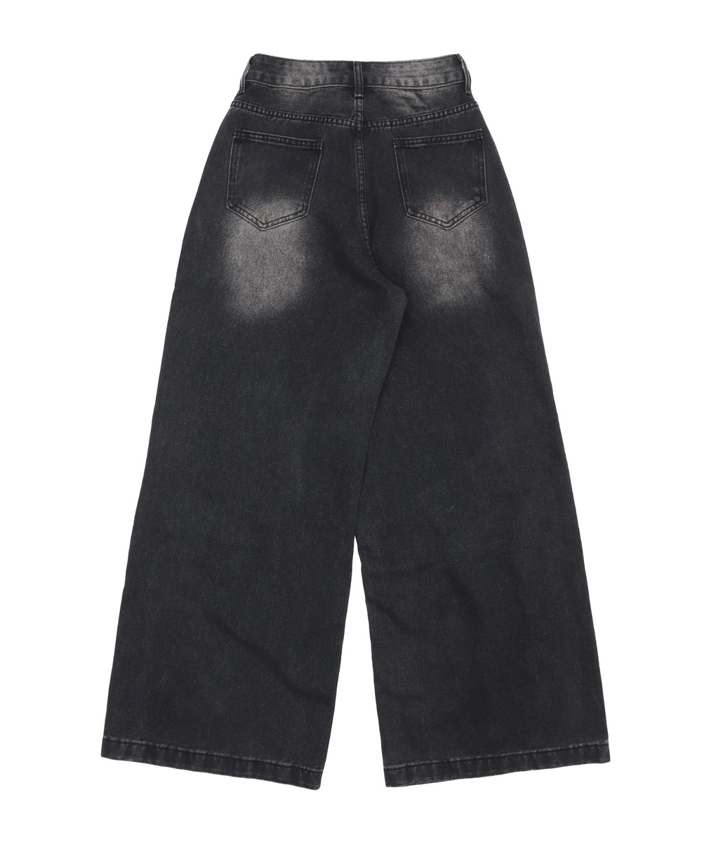 フェイクシャツスリーブデニム