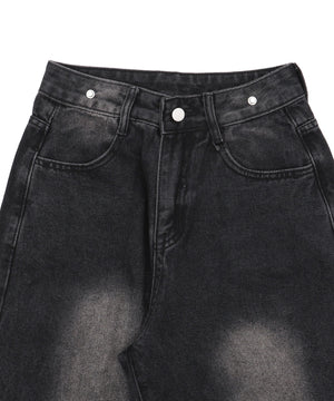 フェイクシャツスリーブデニム