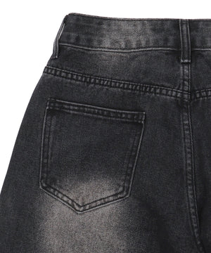 フェイクシャツスリーブデニム