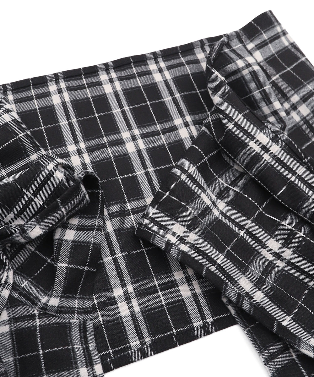 フェイクシャツスリーブデニム