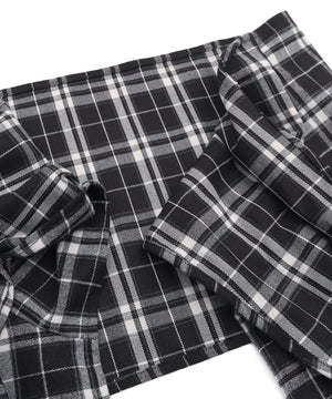 フェイクシャツスリーブデニム