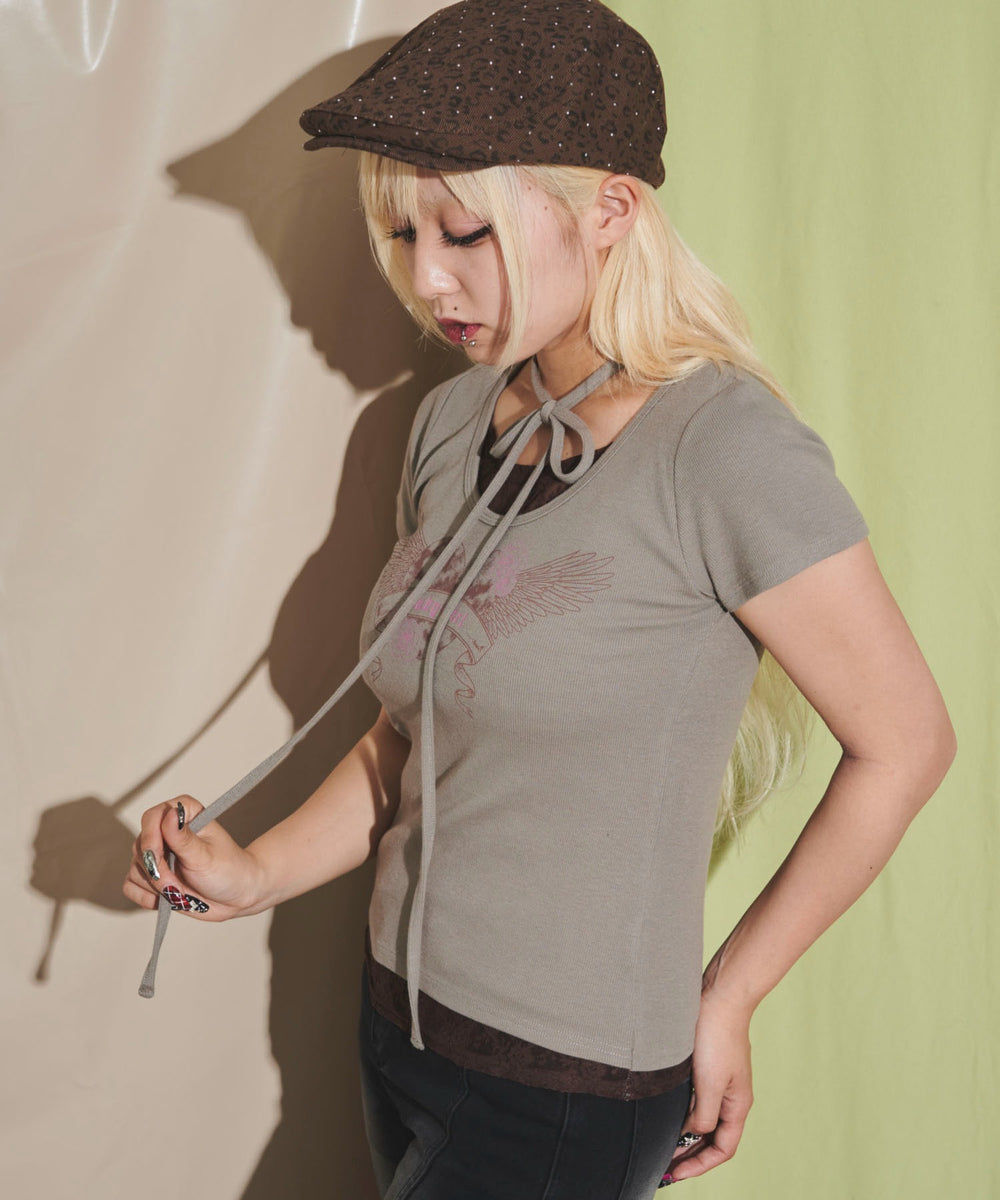 Lブラウン モデル：155cm F着用