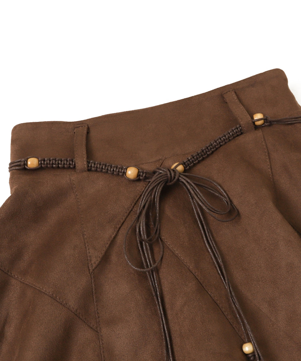 アシメボヘミアンミニスカパン