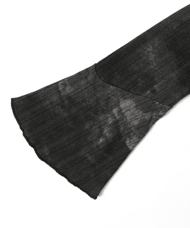 ホルターネックタイダイトップス