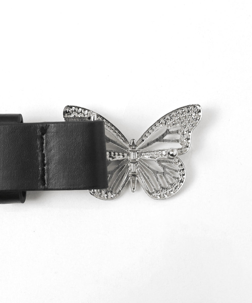 ベルト付きティアードミニスカパン