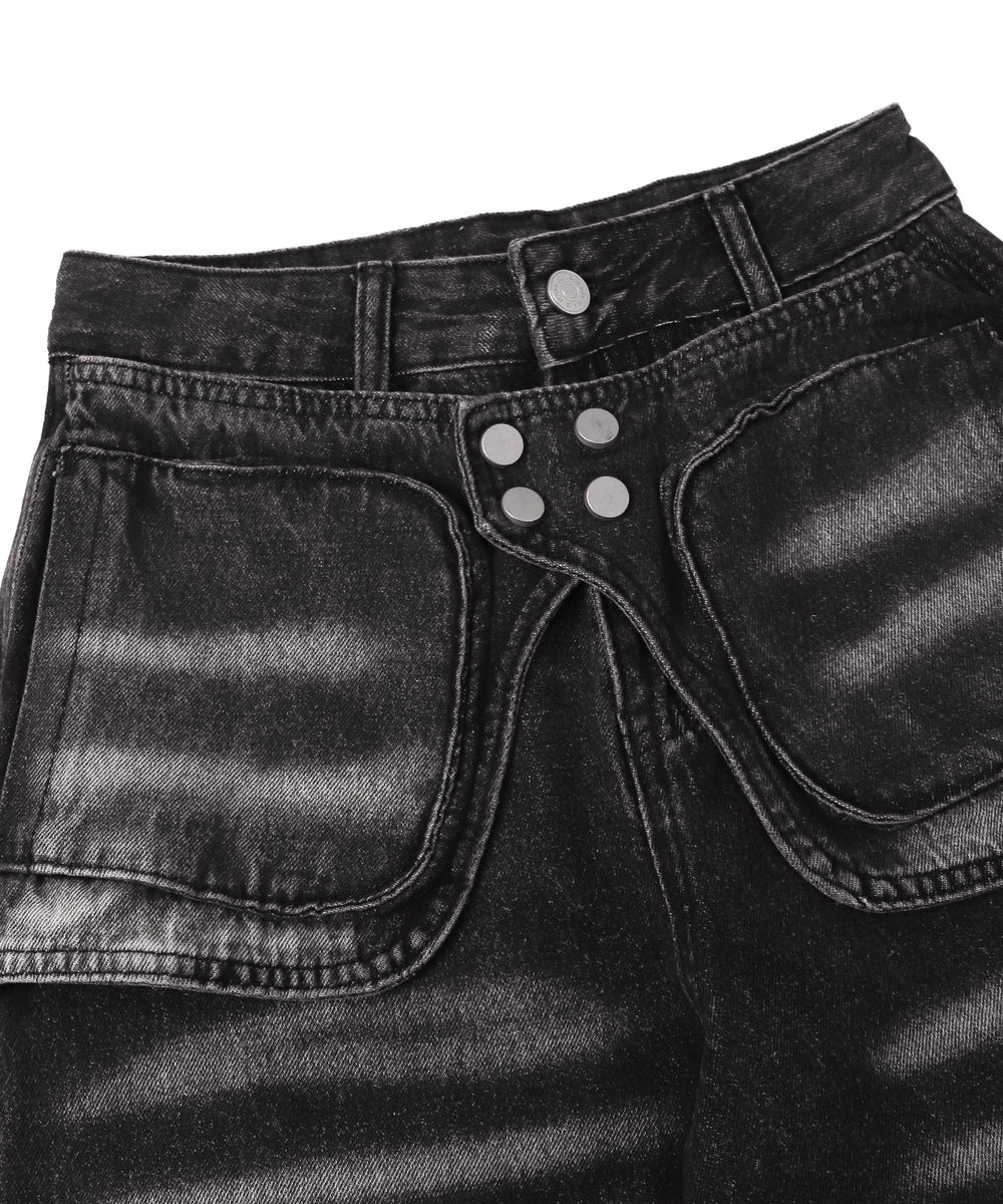 ラップブラストフレアデニム